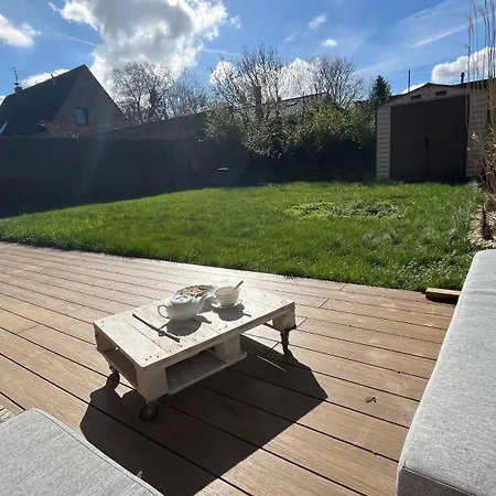 Le Au Bord De La Lys A 20 Min De Lille بيت للعطل